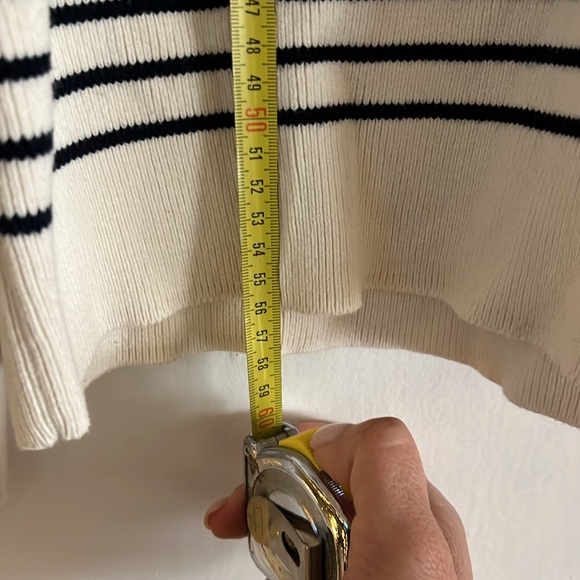 CELINE Paris 'MARIN' OPEN-COLLAR SWEATER IN COTTON - Picture 12 of 17